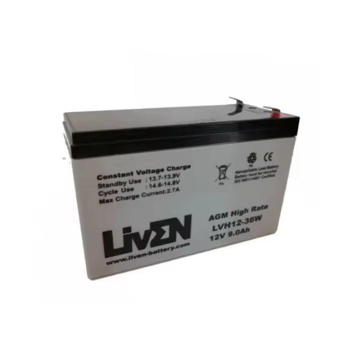 Batería Plomo LIVEN LVH12-36 12V 9Ah (36W) - 1