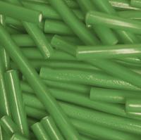 FINI Rellenito Manzana Verde Tarro 200 unidades con delicioso sabor a manzana y relleno cremoso en su interior. Ideales para candy bars en tonos verdes, decorar tartas de chuches, montar brochetas o dar un toque fresco y colorido a cualquier celebración. - details 0