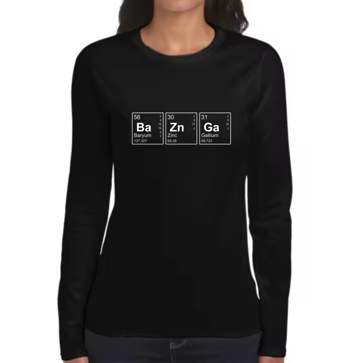 The Fan Tee Camiseta Manga larga de MUJER The Big Bang Theory Sheldon Penny Geek Nerd 005 - 1