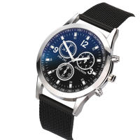 Reloj De Pulsera Deportivo De Lujo Para Hombres Relogio Masculino ISHOWTIENDA Cuero Correa De Acero Inoxidable Movimiento Cuarzo Estilo Simple - details 1