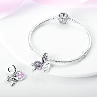 Beadas De Corazón Colorido En Plata Para Joyería De Pulsera Y Collar Con Encanto Para Chicos Y Chicas Accesorios De Moda Irregular - details 62