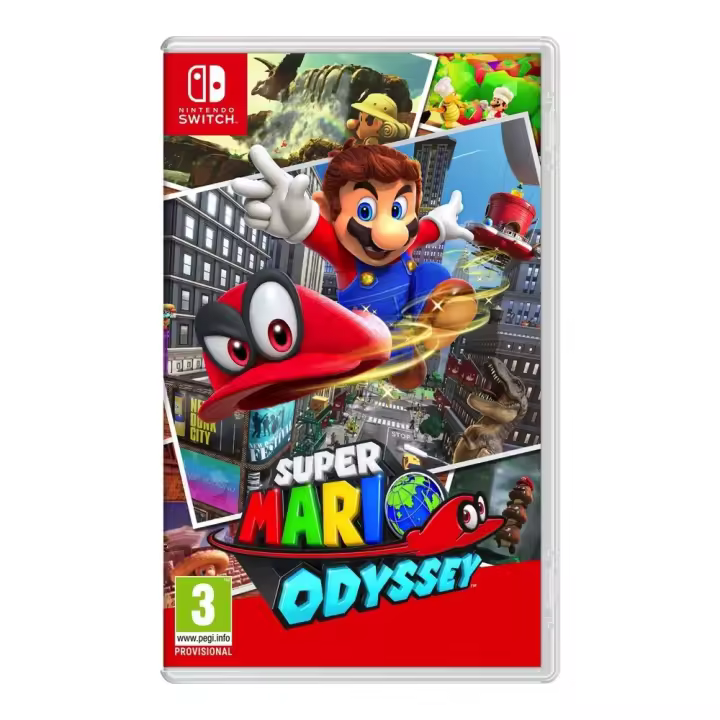 SUPER MARIO ODYSSEY SWITCH VIDEOJUEGO FÍSICO NINTENDO SWITCH - 1