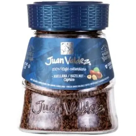 Café Juan Valdez Liofilizado Avellana / Hazelnut 95gr /3.3oz Café Soluble 100% Colombiano - 1