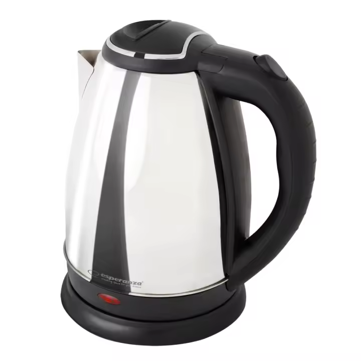 Hervidor Esperanza EKK104S Chapado Acero Inoxidable Plástico 2200 W 1,8 L 5901299966556 - 1