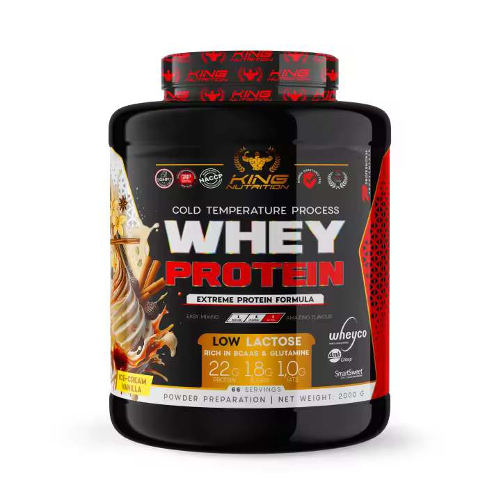 Whey Protein 2kg King Nutrition Proteina Concentrada* - 1