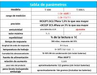NJTY T400A T600A Termómetro Infrarrojo De Precisión Alta Para Cocina Y Panadería Termómetro De Agua Industrial Portátil - details 10