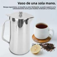 Cacerola De Acero Inoxidable Para Agua Fría De 2L Con Mango Ergonómico Juguete De Bebida Fría Tetera De Café - details 0