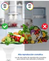 Bombilla LED GU10 Con Sensor De Movimiento PIR 3W 6W 9W 12W Energía Ahorro Para Techo 220V Luz De Noche Para Abatijada - details 3