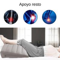 Almohada De Viaje Para Camping Soporte De Rodilla Inflable Elevación De Piernas Almohada De Espalda Portátil De PVC Para Descanso Y Uso Diario - details 10