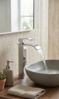 DP GRIFERÍA Grifo Monomando Lavabo Cascada Bariloche - Cromo Brillo, Certificado CE - details 1