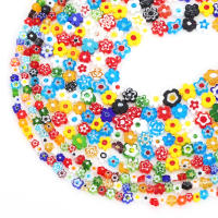 Tallos De Vidrio Con Mil Flores 19cm/Str4-9mm Forma Única De Flores Hechas a Mano Para DIY Joyería De Pulseras Y Pendientes - details 6