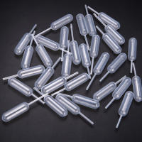 50Pcs Mini Pipetas Desechables De 4ml Plásticas Para Transferir Salsas Y Crema Para Pasteles De Fresa Y Helado - details 3