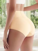 4pcs Bragas De Algodón Alto Para Mujer Ajustadas Y Levanta Glúteos Cómodas Y Transpirables Para Una Comodidad Diaria - details 1