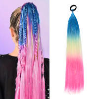 Extensiones De Cabello Sintético Braided DIY Ombre Con Tinsel De Cabello Jumbo Colores Vibrantes Para Tejidos De Cabello - details 0