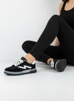 Calzados soraia, Zapatillas Deportivas de Mujer con Paneles de Malla y Detalle de Leopardo - Estilo Urbano Casual - Beige y Marrón - details 9