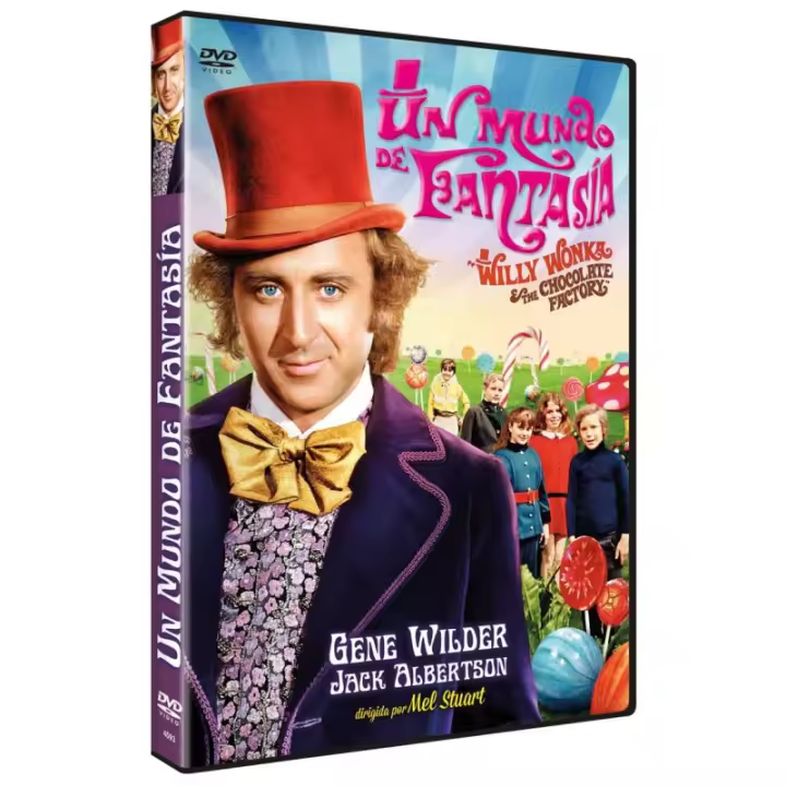Un Mundo de Fantasía DVD 1971 Willy Wonka and the Chocolate Factory - 1