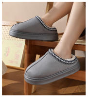Pantuflas De Casa Para Mujer Invierno Suaves Suela No Esmerilada Cálido Peluche Pantuflas De Mujer Cerca De La Pared No Esmerilada Casual Algodón Zapatos - details 8