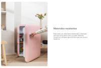 CREATE - Frigorífico de estilo retro, blanco roto- FRIDGE RETRO 107L - details 2