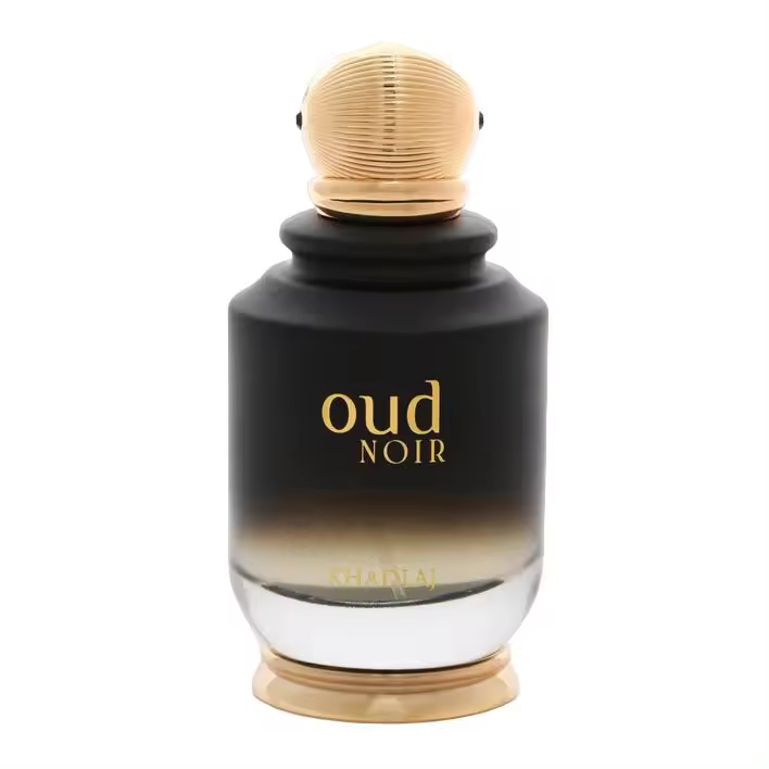 Khadlaj Oud Noir Eau de Parfum Unisex 100 Ml Ámbar Picante - 1