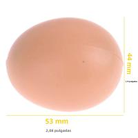 Huevos De Pascua Para Simulación De Cría De Pollo 6/18/30pcs Huevos Plásticos Artificiales Para DIY Y Juegos Educativos - details 3