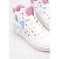 Geox J SKYLIN GIRL C Zapatilla Deportiva Alta niña Blanco - details 1