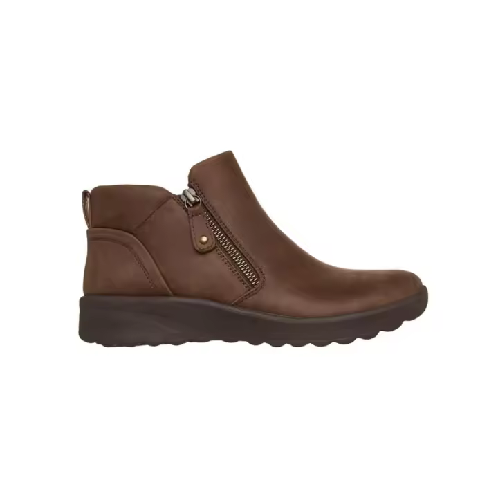 Botines Planos Skechers Fall In Bloom Mujer Marron - 1