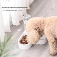 Tazón Automático Multifuncional Para Mascotas Alimentador De Agua Para Gatos Y Perros Resistente Al Humo Con Dispensador De Agua - details 3