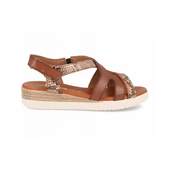 Sandalias Mujer de Piel con Plataforma y Planta de Gel DIGO DIGO | Colección Confort 2211 Disfruta del verano con el equilibrio perfecto entre estilo mediterráneo y bienestar. Estas sandalias han sido diseñadas para la mujer que busca un calzado versátil, - 1