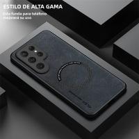 Funda De Cuero Magnética Para Samsung Galaxy S26 S25 S24 S23 S22 S21 Ultra plus Shockproof Wireless Charging Compatible Con Magsafe - details 1