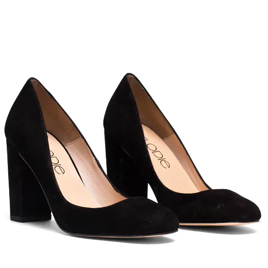 ELODIE ZAPATO DE VESTIR VENUS NAPA/ANTE NEGRO - 1