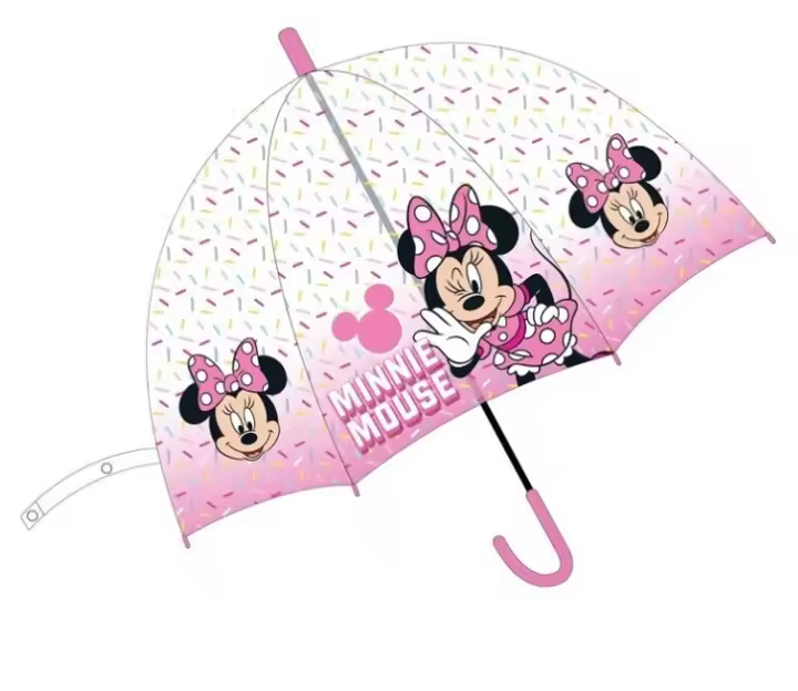 PARAGUAS SETA AUTO NIÑA MINNIE MOUSE 48,5 CM - 1