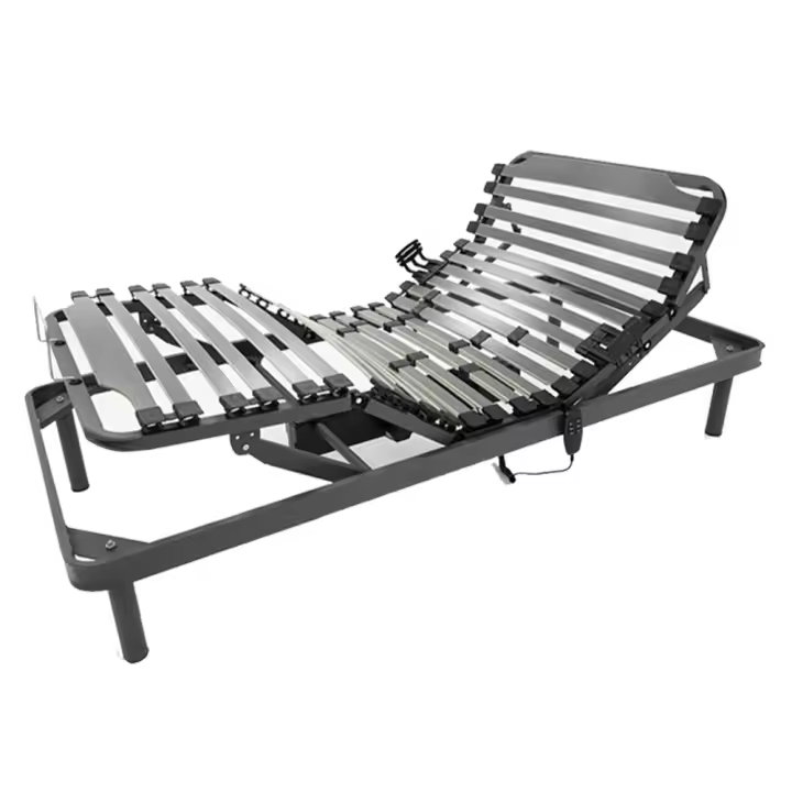 Somier Articulado Eléctrico GM de 5 Planos con Mando y Patas Incluidas | Motor Integrado, Confort Ergonómico y Reposo Prolongado | Uso Individual | Grupo Mamapla - 1