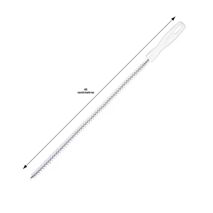 Cepillo De Drenaje Para Baño Y Cocina Limpieza De Tuberías Flexible Eliminador De Obstrucciones De Agujeros Herramienta De Limpieza Eco-amigable - 1