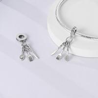 Encantos Originales 925 Platinados Para Mujer Con Zirconia Joyería Moda Para Pulseras Hechas De Cuentas De Moda - details 16