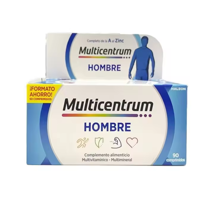 MULTICENTRUM HOMBRE 90 COMPRIMIDOS - 1