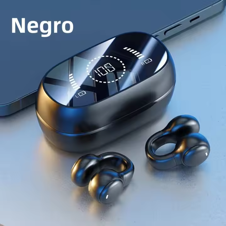 Auriculares Inalámbricos De Conducción Ósea De Alta Calidad Bluetooth Reducción De Ruido Para Deportes Y Gaming Compatible Con Xiaomi E iPhone - 1