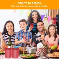 Set De 6 Abrazaderas De Botella Portátil Y Reutilizable Para Botellas De Cerveza Y Cola Herramienta De Camping Suministros De Cocina Tamaño Compacto - details 1