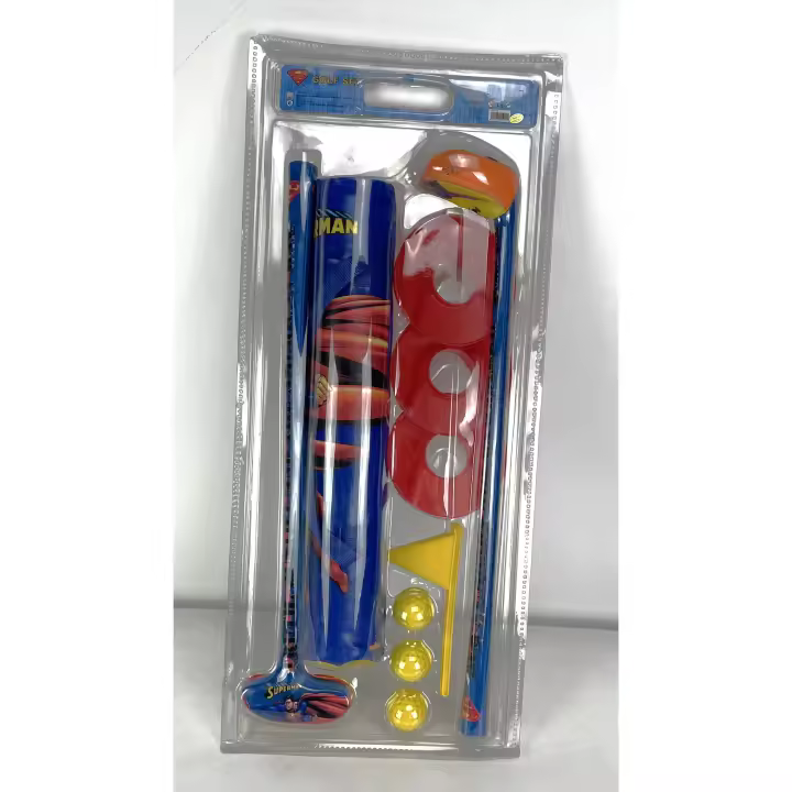 Bolsa de golf infantil, con diseños de Dinotren (9177) Set de juego de golf para niños. Ligero y fácil de transportar. Calidad al mejor precio. De acuerdo a la normativa CE. +3 años - 1