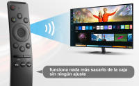 Mando Universal para Smart TV - Repuesto de Mando a Distancia Compatible con Samsung QLED, UHD, 4K, 8K, Curved y HDR, Mando Reemplazo listo para usar sin programación, con botones directos Netflix, Prime Video y Rakuten TV - details 4