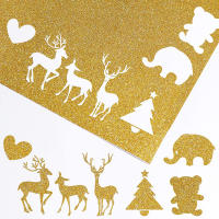 Vinilo Adhesivo De Terciopelo Para Manualidades PVC Autocolante Para Decoración De Navidad Y Fiesta En Vidrio Y Metal Para Hacer Letras Y Signos - details 5