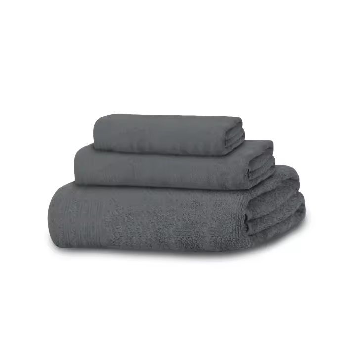 Juego de Toallas 100% Algodón de 450gsm, 1 Toalla de Ducha, 1 Toalla de Mano y 1 Toalla de bidé. Ideal para baño, Casa, Hotel, Piscina, Lavabo. Variedad de Colores - 1