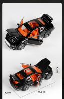 Coche De Escala 1:32 Continental GT De Aleación De Metal Con Sonido Y Luz Vehículo De Retroceso Para Juguete Regalo De Cumpleaños Para Niños - details 2