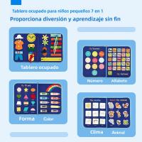 Libro De Actividades Montessori Para Bebés Juguetes Educativos Portátiles Fomentan Los Habilidades De Mano-Eje Para Niños De 3-6 Años - details 12
