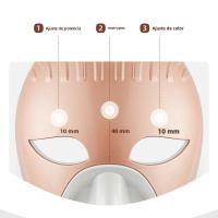 Máscara Facial LED Sin Cable De 7 Colores Máscara De Momia Egiptia Cléopatra 630nm Luz Roja Inteligente Para El Rostro Equipo De Cuidado De La Piel - details 8