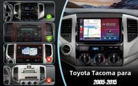 Radio De Coche Inalámbrico Carplay 9 Pulgadas Para Toyota Tacoma 2005-2015 Pantalla Táctil Android Auto Video Con Cámara De Retroceso GPS - details 1