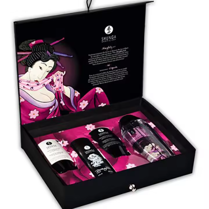 SHUNGA NAUGHTY KIT LUBRICANTE TOKO ACEITE MASAJE - 1