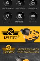 LYUWO 16V Destornillador Eléctrico Sin Cable 100N.m Multifuncional Herramienta De Perforación Para El Hogar Con Broca Incluida - details 4