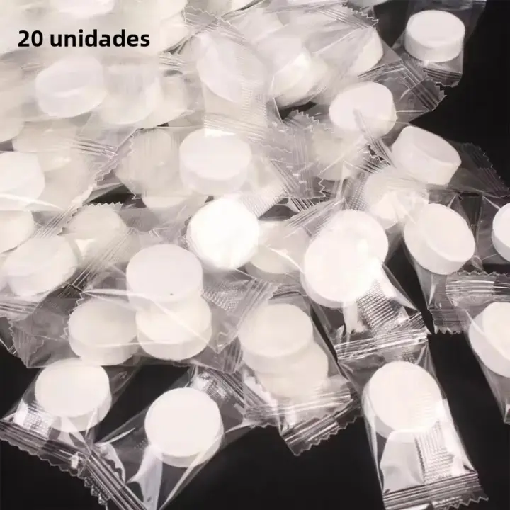 Toallas Portátiles Desechables Comprimidas Para Camping Y Senderismo 20/50/100PCS Absorbentes 100% Algodón Ideal Para Exteriores - 1