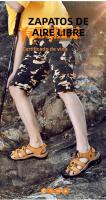 Zapatillas De Playa Para Hombre Cuero Antideslizante Casual Aumento De Altura Cómodas Zapatillas Deportivas Hombre Sandalias De Verano - details 27