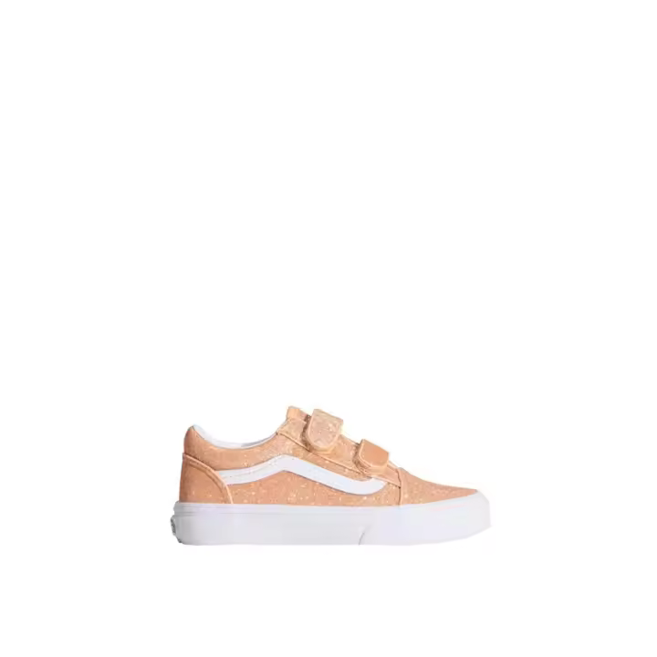 VANS KIDS OLD SKOOL GLITTER APRICOT - 1